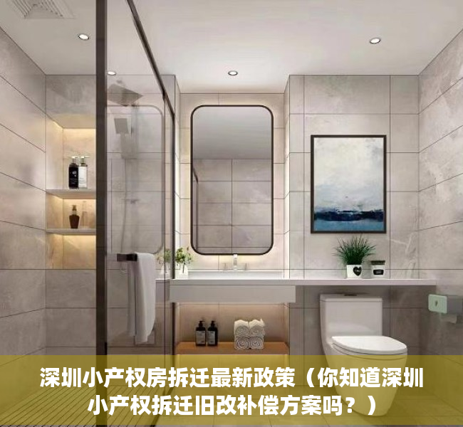 深圳小产权房拆迁最新政策（你知道深圳小产权拆迁旧改补偿方案吗？）