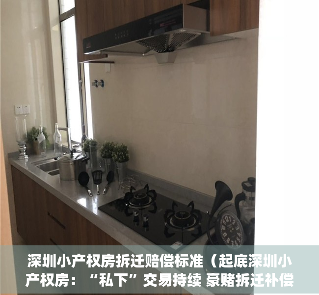 深圳小产权房拆迁赔偿标准（起底深圳小产权房：“私下”交易持续 豪赌拆迁补偿）