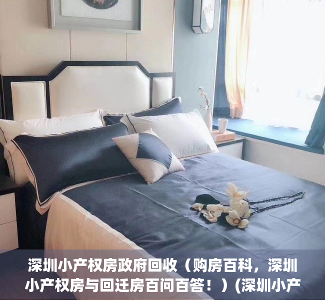 深圳小产权房政府回收（购房百科，深圳小产权房与回迁房百问百答！）(深圳小产权房最新政策2019收归国有)