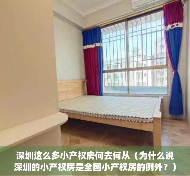 深圳这么多小产权房何去何从（为什么说深圳的小产权房是全国小产权房的例外？）