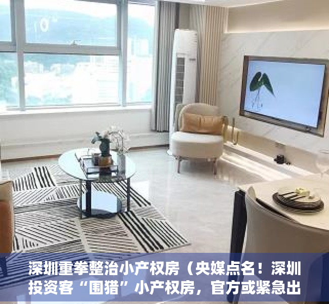 深圳重拳整治小产权房（央媒点名！深圳投资客“围猎”小产权房，官方或紧急出手！）