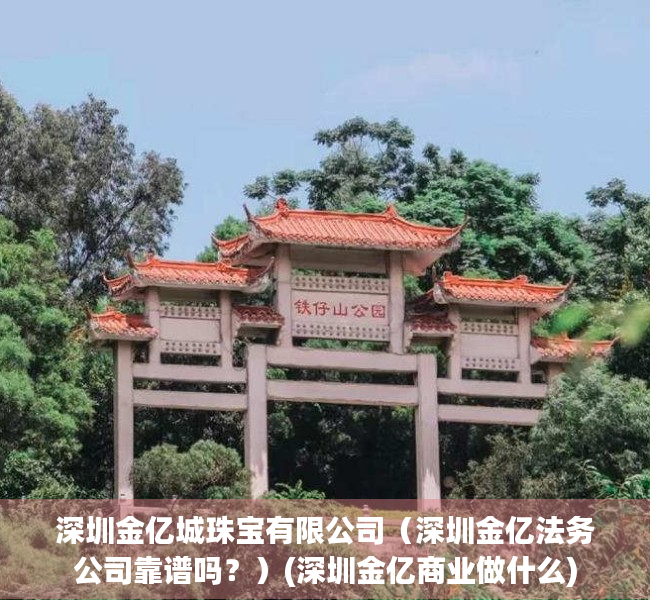 深圳金亿城珠宝有限公司（深圳金亿法务公司靠谱吗？）(深圳金亿商业做什么)