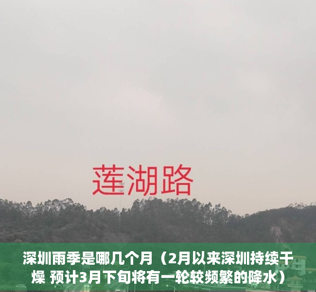 深圳雨季是哪几个月（2月以来深圳持续干燥 预计3月下旬将有一轮较频繁的降水）