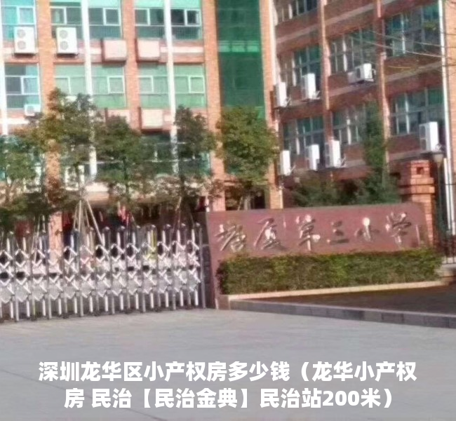深圳龙华区小产权房多少钱（龙华小产权房 民治【民治金典】民治站200米）