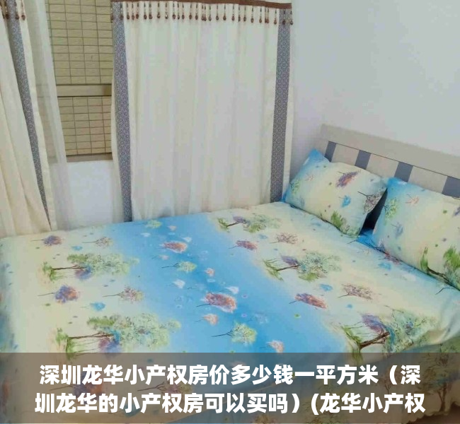 深圳龙华小产权房价多少钱一平方米（深圳龙华的小产权房可以买吗）(龙华小产权房都有哪些)