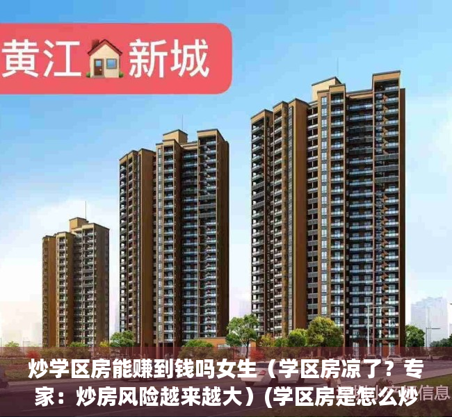 炒学区房能赚到钱吗女生（学区房凉了？专家：炒房风险越来越大）(学区房是怎么炒起来的)