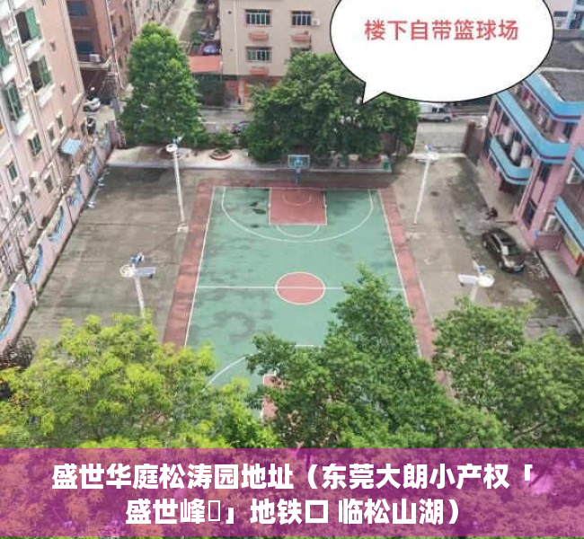 盛世华庭松涛园地址（东莞大朗小产权「盛世峰璟」地铁口 临松山湖）