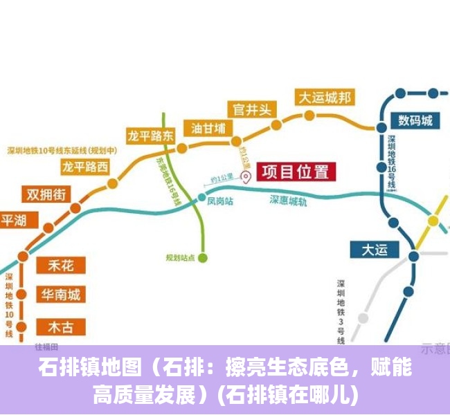 石排镇地图（石排：擦亮生态底色，赋能高质量发展）(石排镇在哪儿)