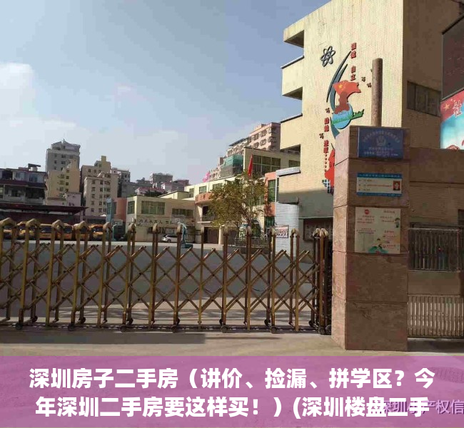 深圳房子二手房（讲价、捡漏、拼学区？今年深圳二手房要这样买！）(深圳楼盘二手房)