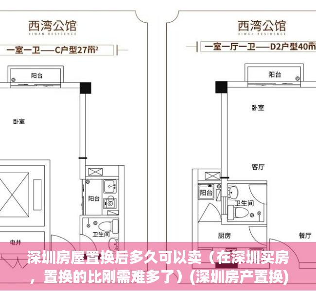 深圳房屋置换后多久可以卖（在深圳买房，置换的比刚需难多了）(深圳房产置换)