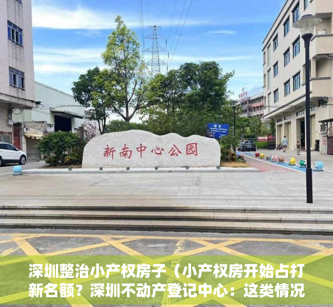 深圳整治小产权房子（小产权房开始占打新名额？深圳不动产登记中心：这类情况受影响）
