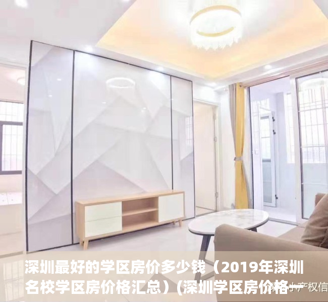 深圳最好的学区房价多少钱（2019年深圳名校学区房价格汇总）(深圳学区房价格一览表2020)