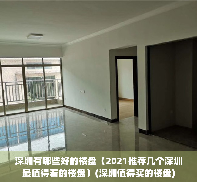 深圳有哪些好的楼盘（2021推荐几个深圳最值得看的楼盘）(深圳值得买的楼盘)