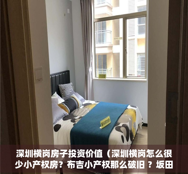 深圳横岗房子投资价值（深圳横岗怎么很少小产权房？布吉小产权那么破旧 ？坂田小产权为什么那么贵）