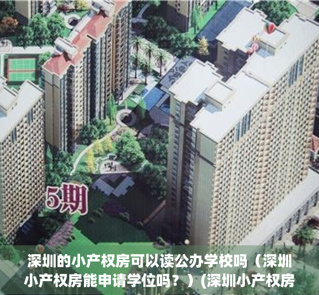 深圳的小产权房可以读公办学校吗（深圳小产权房能申请学位吗？）(深圳小产权房可以读书吗)