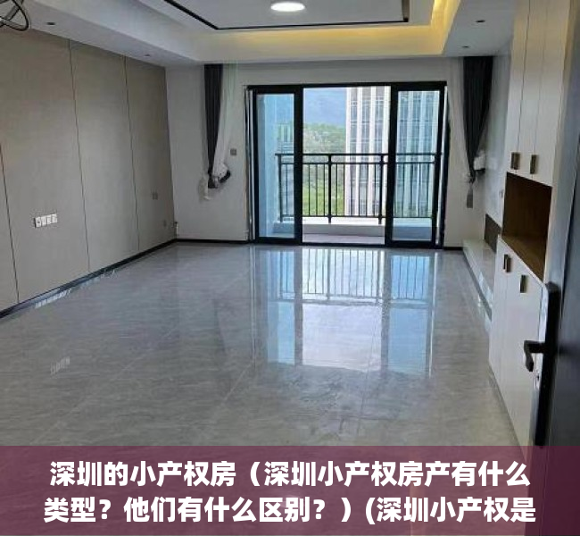 深圳的小产权房（深圳小产权房产有什么类型？他们有什么区别？）(深圳小产权是什么)