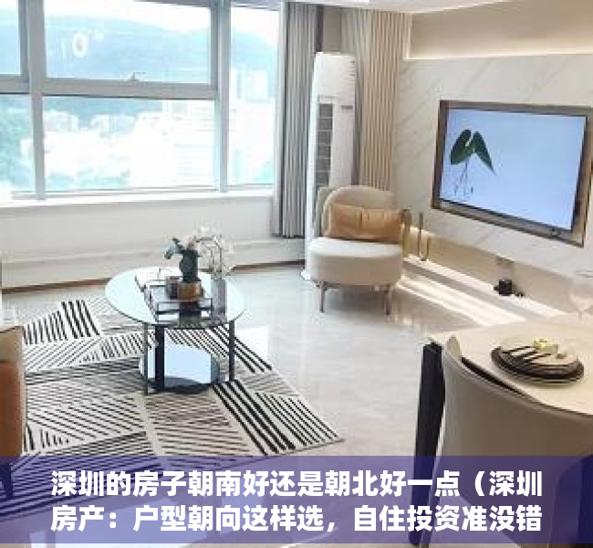 深圳的房子朝南好还是朝北好一点（深圳房产：户型朝向这样选，自住投资准没错）