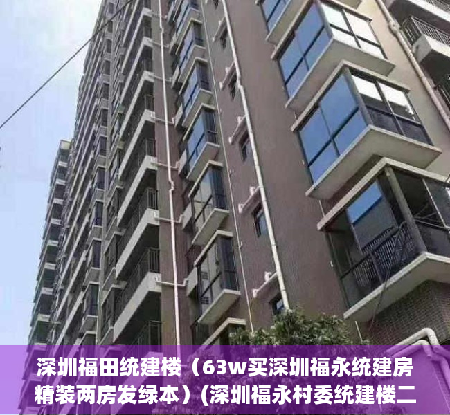 深圳福田统建楼（63w买深圳福永统建房精装两房发绿本）(深圳福永村委统建楼二手房)