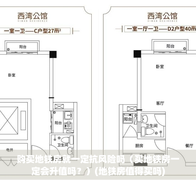 购买地铁房就一定抗风险吗（买地铁房一定会升值吗？）(地铁房值得买吗)