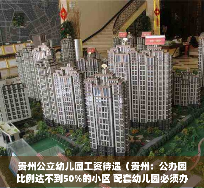 贵州公立幼儿园工资待遇（贵州：公办园比例达不到50%的小区 配套幼儿园必须办成公办园）