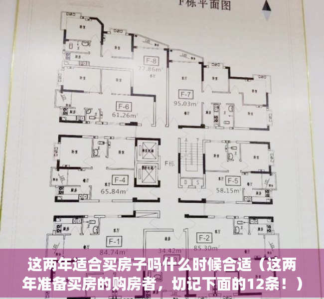 这两年适合买房子吗什么时候合适（这两年准备买房的购房者，切记下面的12条！）
