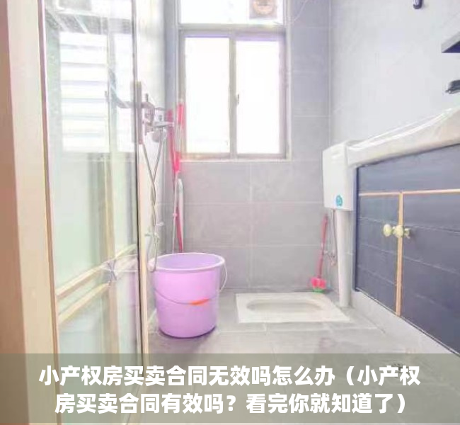 小产权房买卖合同无效吗怎么办（小产权房买卖合同有效吗？看完你就知道了）