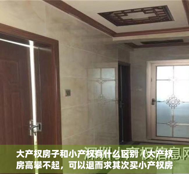 大产权房子和小产权有什么区别（大产权房高攀不起，可以退而求其次买小产权房吗？）