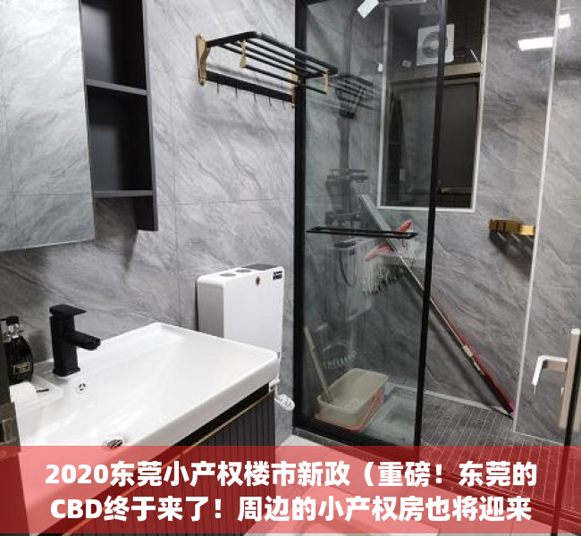 2020东莞小产权楼市新政（重磅！东莞的CBD终于来了！周边的小产权房也将迎来大涨！）