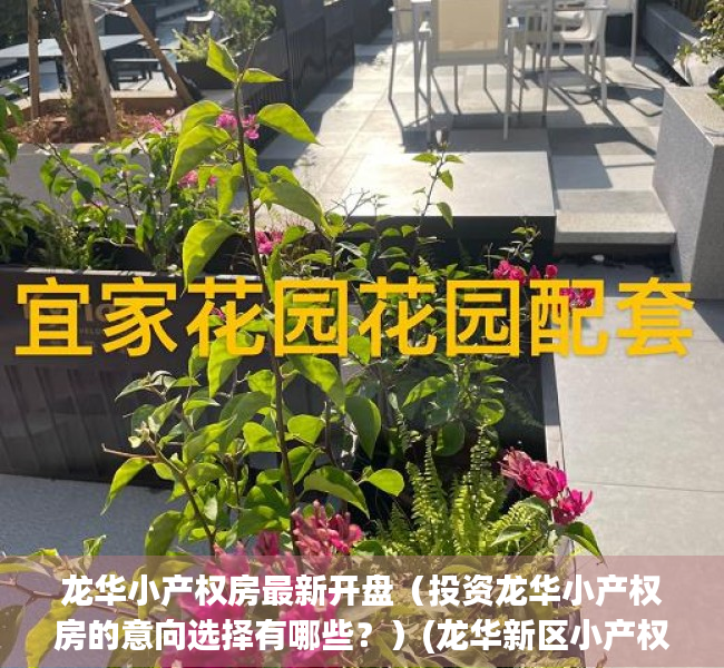 龙华小产权房最新开盘（投资龙华小产权房的意向选择有哪些？）(龙华新区小产权房出售信息)