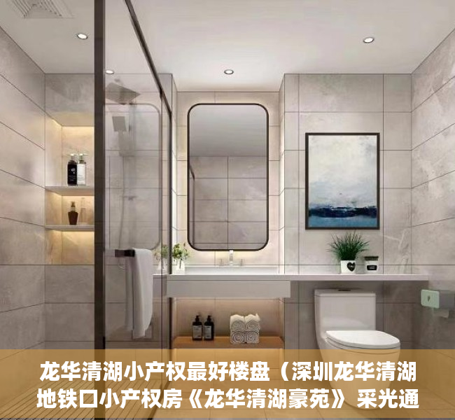 龙华清湖小产权最好楼盘（深圳龙华清湖地铁口小产权房《龙华清湖豪苑》 采光通透大阳台 首付218万起购！）