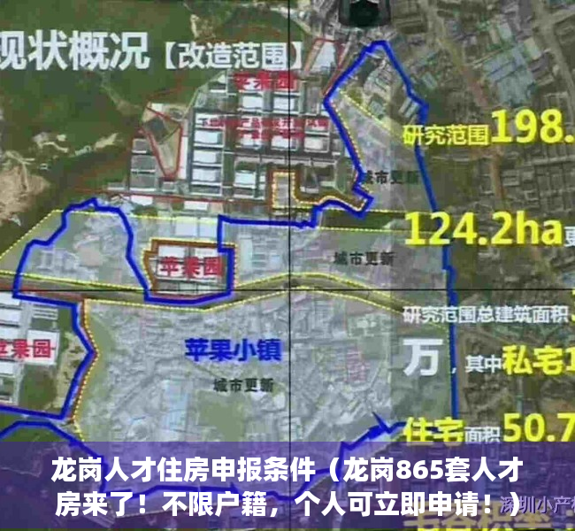 龙岗人才住房申报条件（龙岗865套人才房来了！不限户籍，个人可立即申请！）