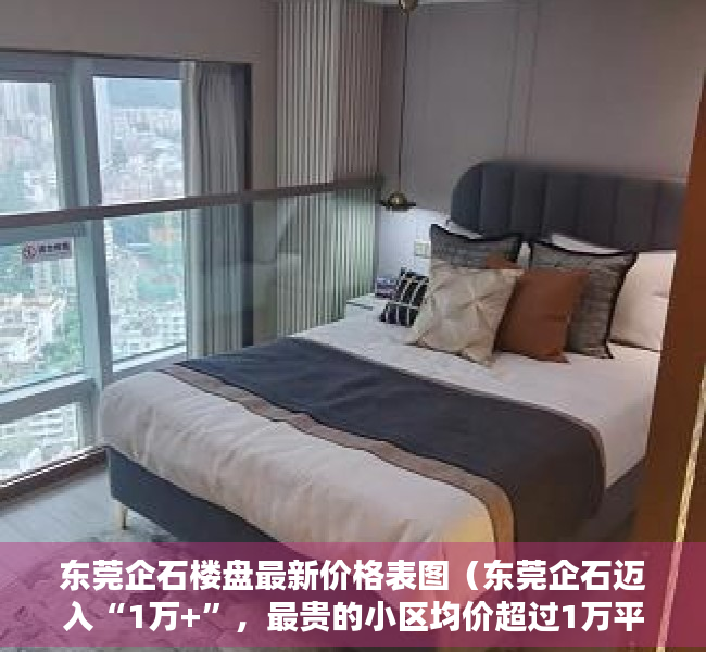 东莞企石楼盘最新价格表图（东莞企石迈入“1万+”，最贵的小区均价超过1万平）