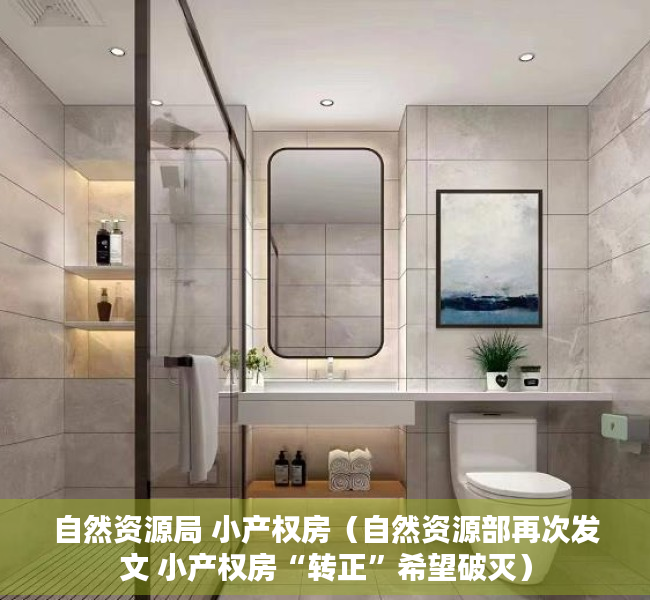 自然资源局 小产权房（自然资源部再次发文 小产权房“转正”希望破灭）
