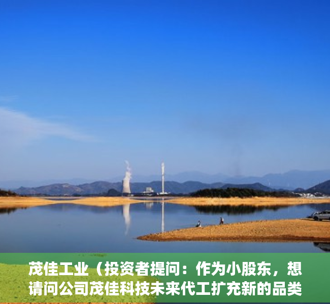 茂佳工业（投资者提问：作为小股东，想请问公司茂佳科技未来代工扩充新的品类，会不会和创）