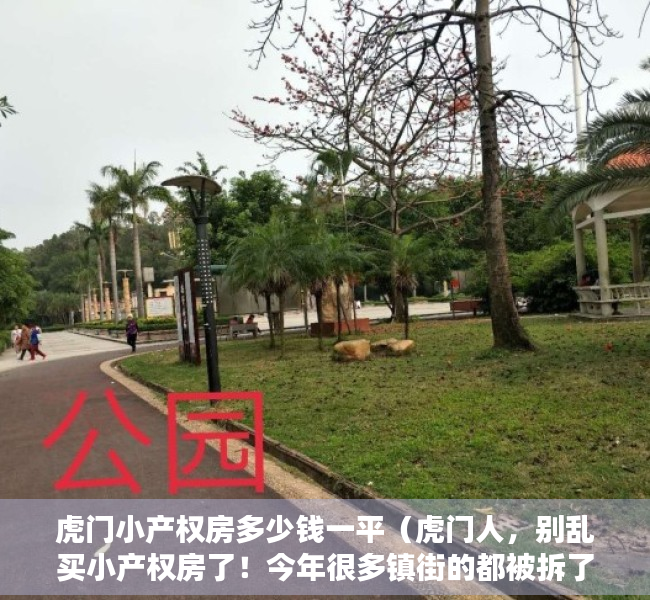 虎门小产权房多少钱一平（虎门人，别乱买小产权房了！今年很多镇街的都被拆了！）