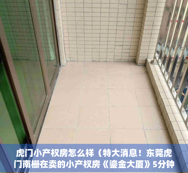 虎门小产权房怎么样（特大消息！东莞虎门南栅在卖的小产权房《鎏金大厦》5分钟直达长安西站，沿江高速出口 没有风险可以落户安全靠谱超划算性价比高安全性高）