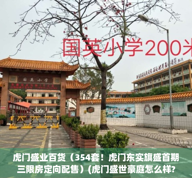 虎门盛业百货（354套！虎门东实旗盛首期三限房定向配售）(虎门盛世豪庭怎么样?)