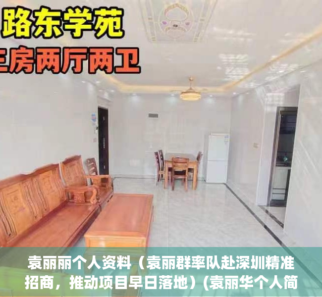 袁丽丽个人资料（袁丽群率队赴深圳精准招商，推动项目早日落地）(袁丽华个人简历)