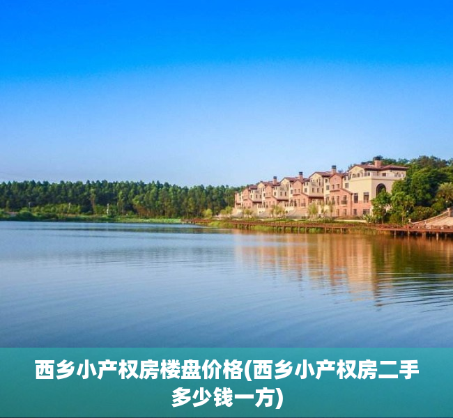西乡小产权房楼盘价格(西乡小产权房二手多少钱一方)