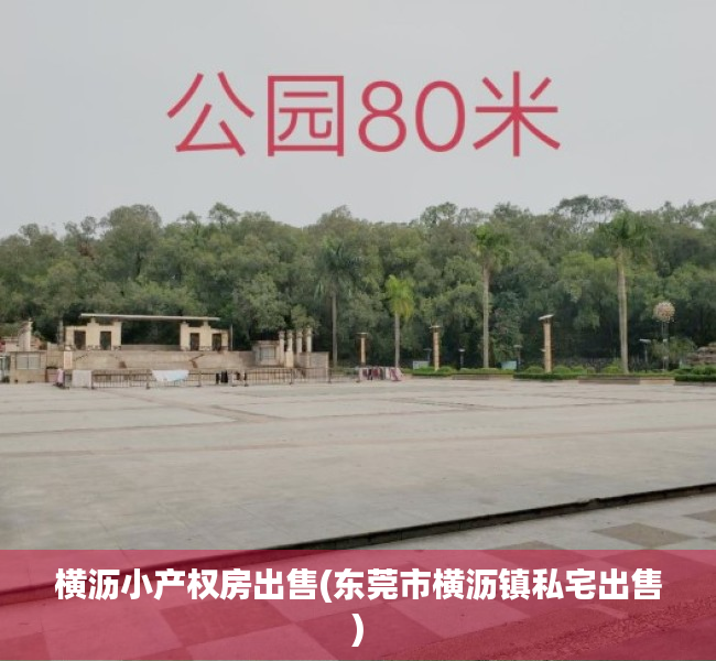 横沥小产权房出售(东莞市横沥镇私宅出售) 横沥小产权房出售(东莞市横沥镇私宅出售)