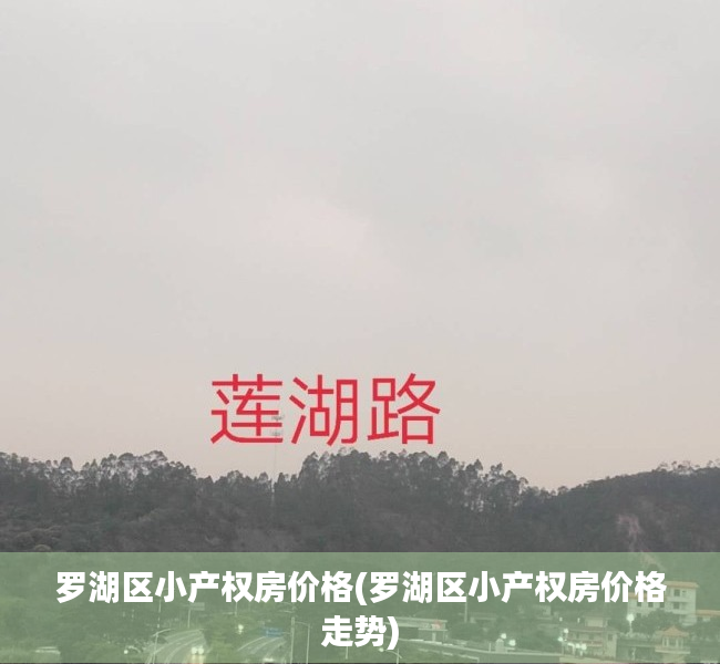 罗湖区小产权房价格(罗湖区小产权房价格走势) 罗湖区小产权房价格(罗湖区小产权房价格走势)