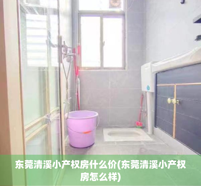 东莞清溪小产权房什么价(东莞清溪小产权房怎么样) 东莞清溪小产权房什么价(东莞清溪小产权房怎么样)