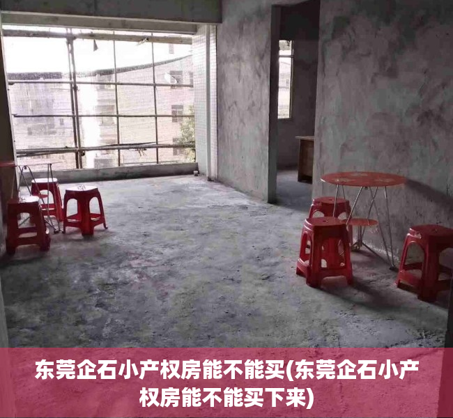 东莞企石小产权房能不能买(东莞企石小产权房能不能买下来) 东莞企石小产权房能不能买(东莞企石小产权房能不能买下来)