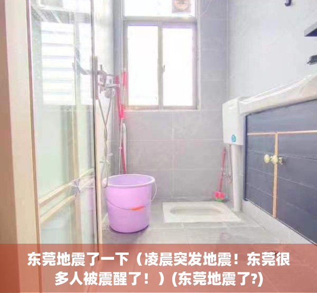 东莞地震了一下（凌晨突发地震！东莞很多人被震醒了！）(东莞地震了?)