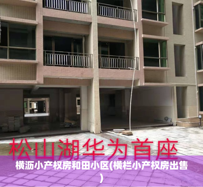 横沥小产权房和田小区(横栏小产权房出售) 横沥小产权房和田小区(横栏小产权房出售)