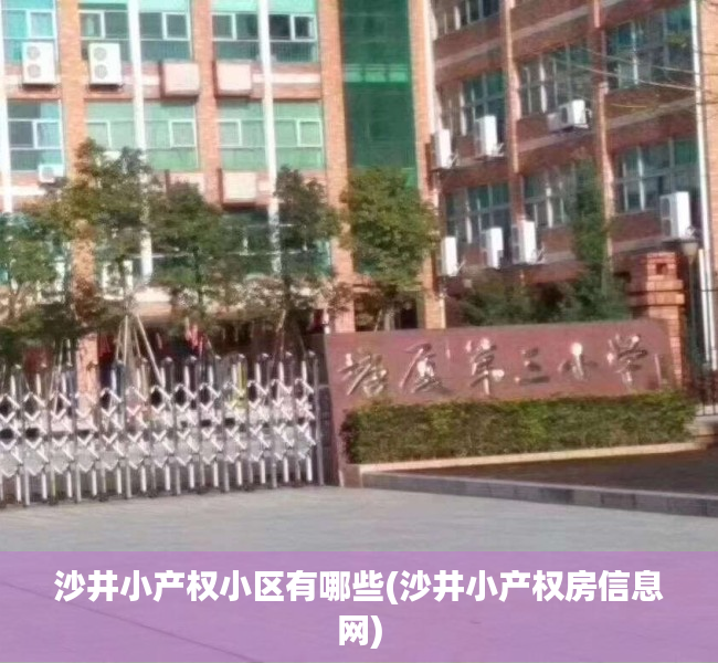 沙井小产权小区有哪些(沙井小产权房信息网) 沙井小产权小区有哪些(沙井小产权房信息网)