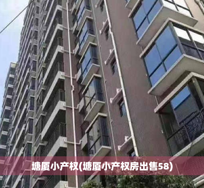 塘厦小产权(塘厦小产权房出售58)