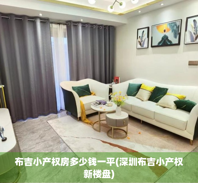 布吉小产权房多少钱一平(深圳布吉小产权新楼盘) 布吉小产权房多少钱一平(深圳布吉小产权新楼盘)