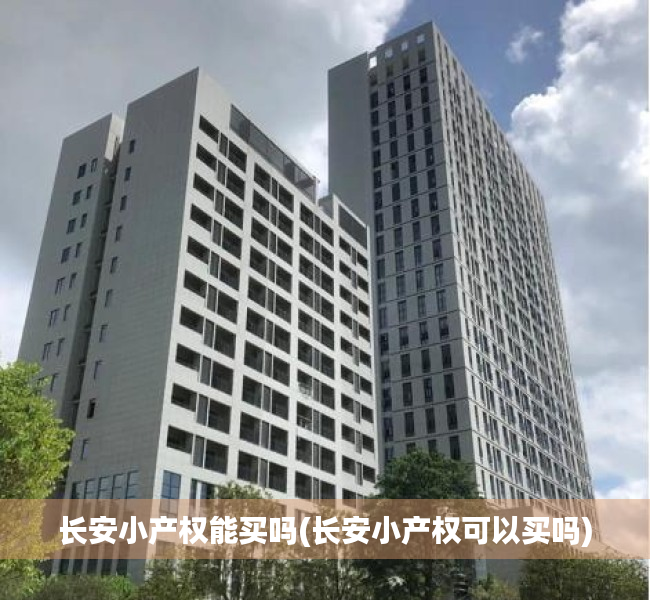 长安小产权能买吗(长安小产权可以买吗) 长安小产权能买吗(长安小产权可以买吗)