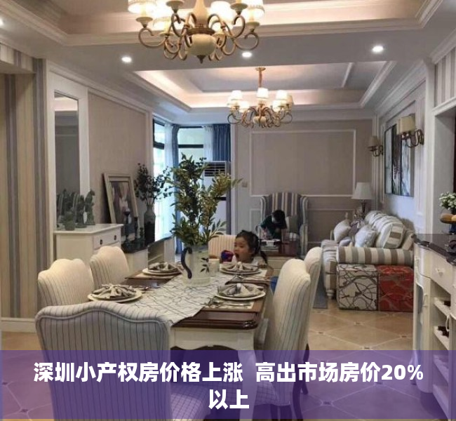深圳小产权房价格上涨  高出市场房价20%以上